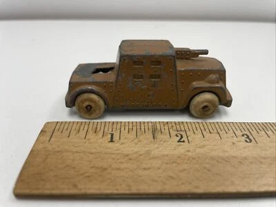 VINTAGE 1940’s BARCLAY PRE WWII MILITARY 3” ARTILLERY AIRCRAFT CANNON INCOMPLETE - Image 1 of 4
