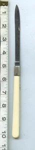 ROSTFREI FOLDING MELON KNIFE INOX STAINLESS DEWIED INTERNATIONAL ADVERTISING OLD - Picture 1 of 11
