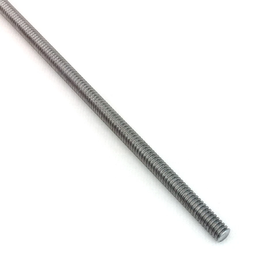 Pure Molybdenum Threaded Rod 1/4-20 dia. x 36" length - Image 1 of 1