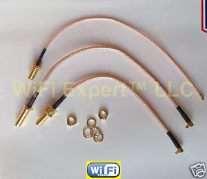LONG THREAD DJI Inspire Stage 3 Drone Radio Remote Cable Only Mod Kit SMA/RPSMA - Picture 1 of 9