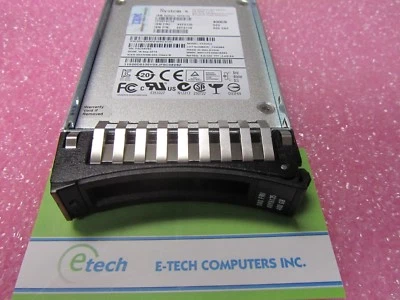 49Y6134/ 49Y6135- IBM 400GB SAS 2.5" MLC HS Enterprise SSD for IBM System x HS23 - Image 1 of 2