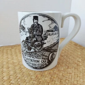 PORTMEIRION VELOCIPEDES Vintage JUMBO MUG 1960s Improved Plantation Car Design - Picture 1 of 8