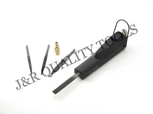 Pneumatic Air File Includes 1 Flat Cut,1 Half Round,1 Round & 1 Triangular File - Picture 1 of 2