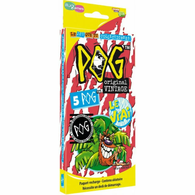 POG Booster Série 1 Paquet-rechange de 5 Pogs (ZYGPOGB01FR)