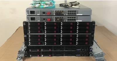 HP DL360 G7 24-Core 256GB RAM MSA2012fc 4GB FC 14.4TB Fully Redundant Server SAN - Image 1 of 4