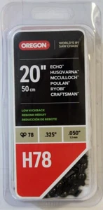 Oregon H78 Low Kickback Chain Saw Chain 18" NEW IN PACKAGE! - Picture 1 of 2