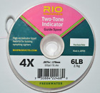 Rio Two-Tone Indicator High-Viz Tippet 100Yds 4X 6Lb Flyfishing Freshwater