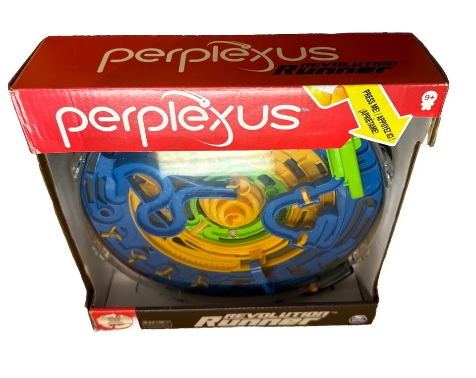 Perplexus Revolution Runner Motorized Perpetual Motion 3d Maze Game
