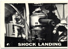 Topps 1966 Lost In Space TV Show Card #22, NRMT  Shock Landing