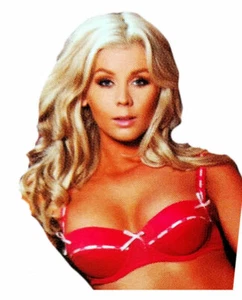 Pink Balconette Bra 14D Underwired Balcony Slight Padded Lace Trim Ribbon - Picture 1 of 3