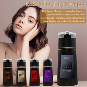200ML Hair Dye Shampoo, Nova Hair Instant Dye-Shampoo HairColor- - Picture 1 of 12