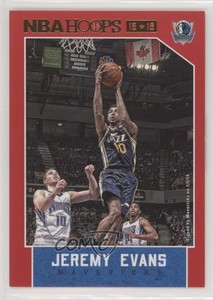 2015-16 Panini NBA Hoops Red /299 Jeremy Evans #93