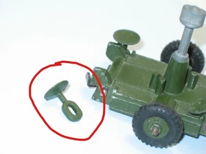 Dinky Toys 1 Plot Stabilizzatore Kaki UK Rimorchio Militare Fuso Corporal (R147) - Foto 1 di 4