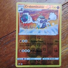 Carte Pokémon Crabominable 085/198 reverse Règne de Glace fr