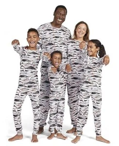 Baby Family Matching, Holiday Pajama Sets, Fleece 7 Kids 2 Piece Glow Mummy - Picture 1 of 7