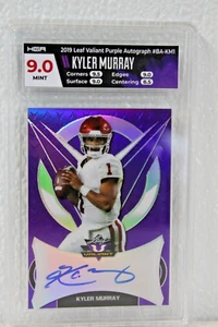 2019 Leaf Valiant All-American Purple Kyler Murray RC Auto 1/20 #BA-KM1 - Picture 1 of 5