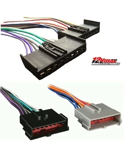 1 Quick Disconnect Male Female Speakers and Power 16 Pin Harness Universal - Foto 1 di 5