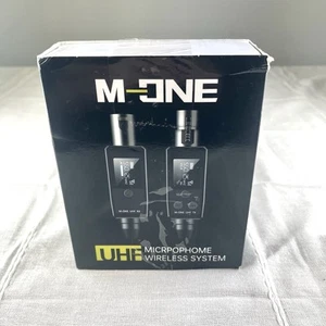 Sistema de micrófono receptor transmisor UHF inalámbrico M-ONE micrófonos dinámicos condensadores - Imagen 1 de 6