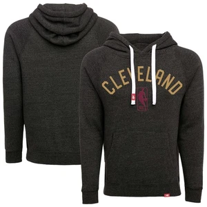 Unisex Sportiqe Negro Cleveland Cavaliers Olsen Tri-Mezcla Pullover Sudadera con Capucha - Imagen 1 de 3