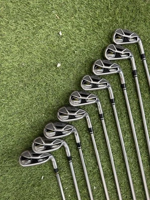 Nike Machspeed Iron Set 4-SW / 9 Clubs / Uniflex Graphite Shafts / Rare Set - Image 1 of 4