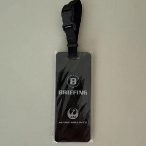 NEW Briefing Nameplate Name Tag Limited JAL First Class Benefits  - Picture 1 of 4