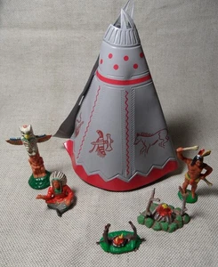 INDIOS - Tienda TIPI - FOGATA - Figuras RDA - Cowboys Ritter - Imagen 1 de 2