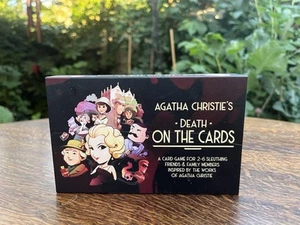 Agatha Christie's Death on the Cards Mystery Card Game Complete Good Condition - Picture 1 of 5