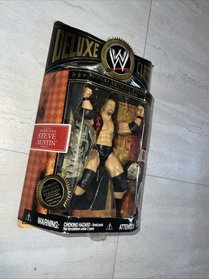 WWE Deluxe Classic Superstar Serie 1 Stone Cold Steve Austin 3:16 Exclusivo WWF Foto 1 de 3