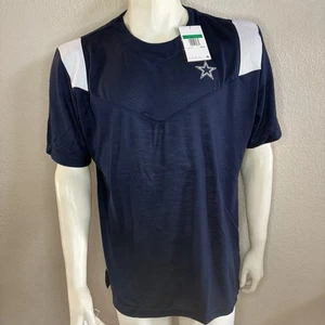 Nike Dallas Cowboys Shirt Football NFL Dri Fit NS46-044P Blue Mens XL - Picture 1 of 5