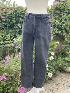 OLD NAVY O.G. Straight High Rise Gr. 8 Schwarz Jeans Damen Denim Freizeit - Bild 1 von 5