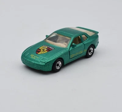 Matchbox Superfast Porsche 944 Turbo grün Thailand Diecast Modellauto Vintage - Bild 1 von 4