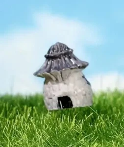 Haus Hütte Mini Feen Garten Landschaft Miniatur Figuren Harz Deco DIY - Bild 1 von 2