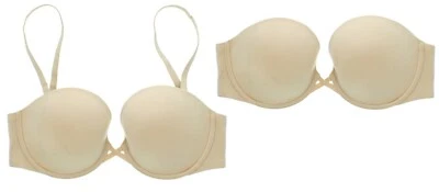 Wacoal Amazing Assets Back Smoothing Strapless Push Up Bra 854220, Strap Option - Imagem 1 de 4