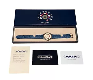 Reloj de Cuarzo Vintage Diseño CORUM Memotime Save The Sea con Caja y Papeleo - Imagen 1 de 5