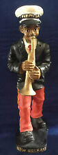 New Orleans Olympia Band Horn Player 10 Inch Resin Figurine Collectible