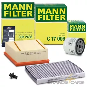 MANN-FILTER INSPEKTIONSPAKET FILTERSATZ A FÜR FORD FIESTA 6 1.25 1.4 1.6 BJ 08- - Bild 1 von 12
