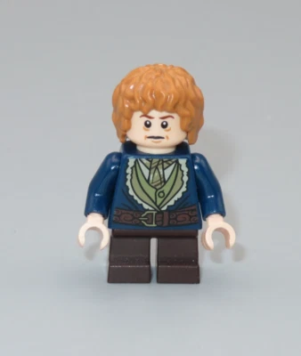 Lego Bilbo Baggins blue coat minifigure Lord of the Rings The Hobbit 79018 — 第 1/3 张图片