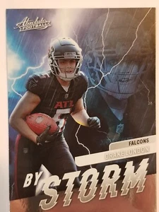 2022 Panini Absolute NFL-By storm Rookies Drake London #BST-7 Falcons - Foto 1 di 2
