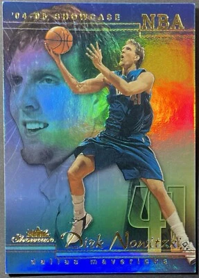 ( /125 ) Dirk Nowitzki 2004-05 Fleer Showcase #25 Legacy Collection Mavericks - Image 1 of 2