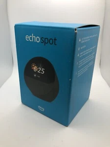 Altavoz despertador inteligente Amazon Echo Spot con Alexa - negro - Imagen 1 de 3