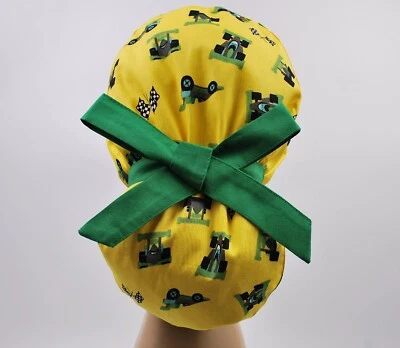 Scrub cap, ponytail scrub hats, womens scrub caps, surgical scrub hat cars - Image 1 of 3