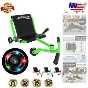 Lime Green Limited Edition Kids Go Kart & Scooter - Safe & Fun for Ages 4+ - Bild 1 von 8