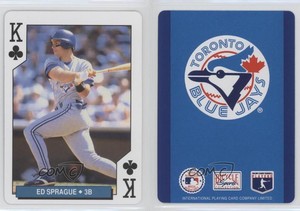 1994 Bicycle Toronto Blue Jays Playing Cards Box Set Ed Sprague #KC