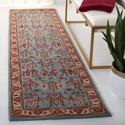 Safavieh Heritage BLUE / IVORY 2'-3" X 14' Runner - HG735A-214 - Image 1 of 3