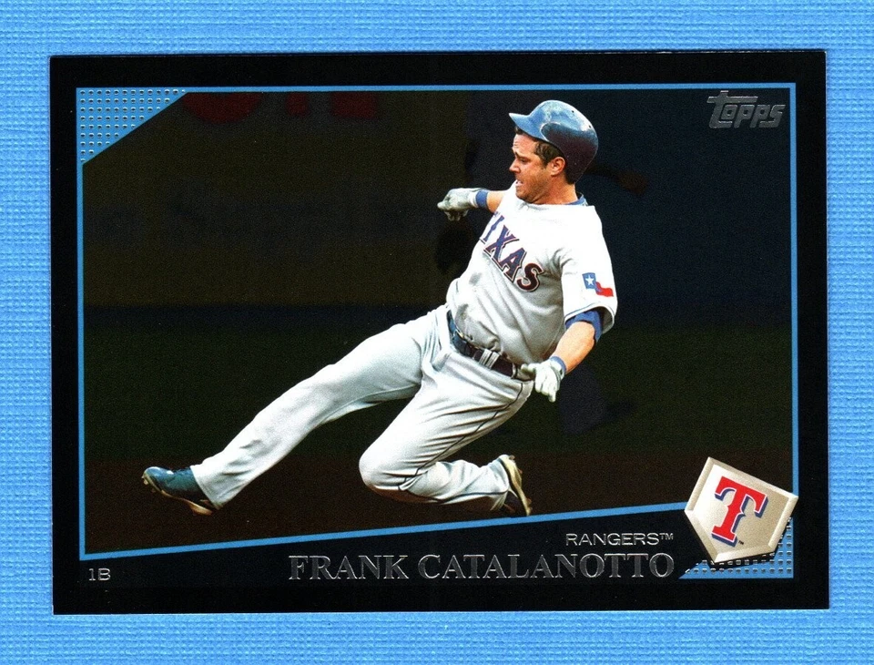2009 Topps Wal-Mart Black Border #178 Frank Catalanotto Texas Rangers - Image 1 of 1