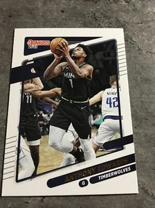 Anthony Edwards Timberwolves 2021-22 Panini Donruss #175 - Foto 1 di 2