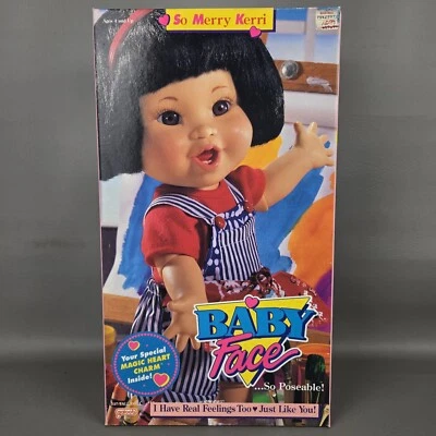 Baby Face So Merry Kerri Galoob Vintage 1991 Asiático Difícil de Encontrar Foto 1 de 4