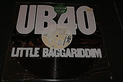 UB40 Little Baggariddim LP EP RECORD A&M I Got You Babe HYPE STICKER NM-/NM- OOP - Image 1 of 4