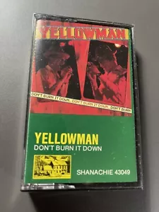 Yellowman-Don’t Burn It Down New Sealed CASSETTE TAPE - Picture 1 of 3