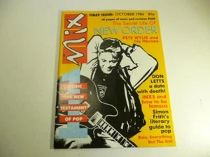 MIX UK MUSIC MAGAZINE FIRST ISSUE OCT 1986 -NEW ORDER-DON LETTS-INXS - Imagen 1 de 10